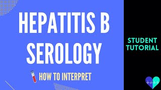 Hepatitis B Serology  How To Interpret [upl. by Yrallih758]