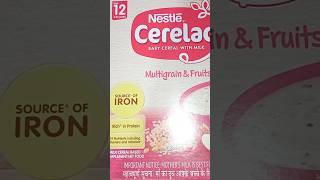 Nestle Cerelac baby cereal with milk multigrain and fruits 12th month plus nestle cerelac [upl. by Netsrak]