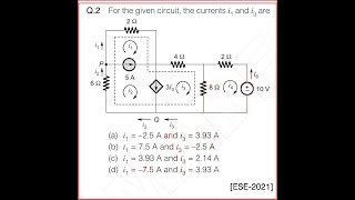 Network theory Made easy work book solution  Basics  Question 2  network madeeasy ECE VLSI [upl. by Kelwunn]