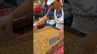 Must try Freshly made Peanut Candy Bar  Street Food Thailand [upl. by Haimaj490]