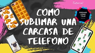 Como sublimar carcasas de telefono [upl. by Noicpesnoc]