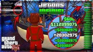 JETONS INFINI MEILLEUR GLITCH DARGENT INFINI BEFF GLITCH GTA 5 ONLINE 168 [upl. by Hewart]