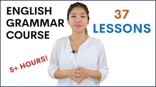 Basic English Grammar Course for Beginners  37 Lessons  Learn with Esther [upl. by Atsyrc]