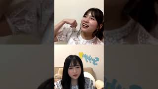 谷口めぐ Megu Taniguchi Instagram Live with 川本紗矢 Saya Kawamoto 20200509 [upl. by Anirhtak]