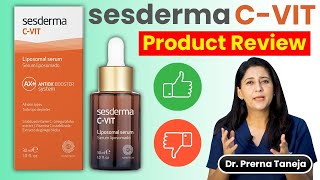 sesderma CVIT Serum Review  Best Vitamin C Serum in India  Benefits of Vitamin C Serum [upl. by London]