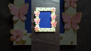 PHOTO FRAME MAKING AT HOME photoframe homedecor craftideas papercraft wallhanging viral [upl. by Giustino]