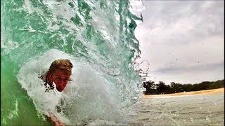 Inside the Barrel  Epic Body Surfing in Hawaii [upl. by Paxton]