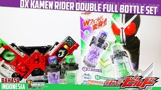 DX REVIEW  DX KAMEN RIDER DOUBLE FULL BOTTLE SET Kamen Rider Build  BAHASA INDONESIA [upl. by Ttelrahc702]