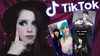 WHY DID I DO THIS TO MYSELF Goth Reacts to GothEmoEboyEgirl Tik Toks Radically Dark [upl. by Jessica]