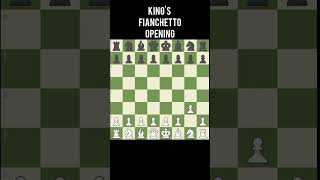 Kings Fianchetto Opening in Chess😱😱 [upl. by Wilser208]