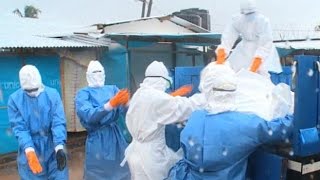 Inside Liberian Ebola Ward with Burial Team [upl. by Manaker]