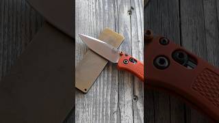 how to sharpen a pocket knife in 60 seconds [upl. by Marigold]