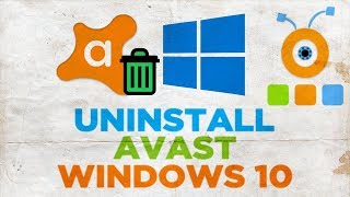 How to Uninstall Avast Antivirus from Windows 10 [upl. by Socem]