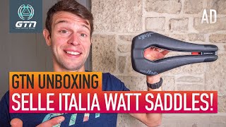 New Selle Italia Watt Kit Carbonio amp Gel Superflow Saddles  GTN Unboxing [upl. by Proudfoot]