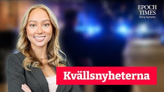 Kvällsnyheterna den 19 september – med Indra Kleinert [upl. by Winifield736]