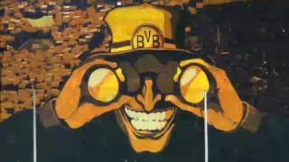 BVB  Signal Iduna Park Tifo Champions League spectacular atmosphere [upl. by Onairotciv]