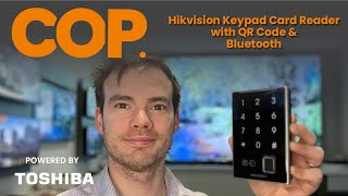 Hikvision Keypad Card Reader with QR Code amp Bluetooth [upl. by Adnoma]