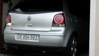 Polo Gti 9n3 decat exhaust sound [upl. by Gesner]