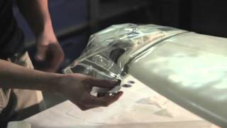 Surfboard Fiberglass Tail Repair Video [upl. by Arraek470]