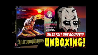 ANTROPOPHAGUS ★ ON SE FAIT UNE BOUFFE 😳 COLLECTOR BLURAY LIMITED VIDÉO POPCORN UNBOXING [upl. by Nylaras]