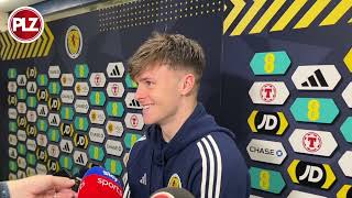 Ben Doak REACTION to Scotland 10 Croatia after Man of the Match display [upl. by Sang]