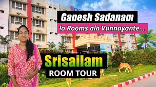 Srisailam Room Tour  Ganesh Sadan Room Tour  శ్రీశైలంలో మేము ఉన్న Ac రూం టూర్ 👌👌 [upl. by Gloria]