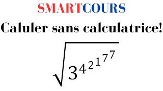 Calculer sans calculatrice  racine342177 [upl. by Stillmann667]