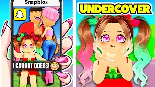 Spying on ODERS as a CUTE BABY in Roblox SNAPCHAT [upl. by Maria]