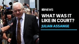 What happened inside the Saipan courtroom where Julian Assange pleaded guilty  ABC News [upl. by Ahsias]