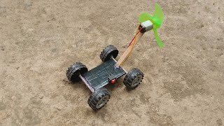 How to Make Diy Rc Toy Car With Mini Dc motor [upl. by Eisus]