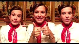 Millie Bobby Brown interview about Stranger Things Fame and Awards better audio [upl. by Matthieu227]