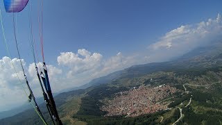 Paragliding in Krusevo Macedonia with Passion Paragliding [upl. by Nomannic]