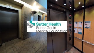 Sutter Health Sutter Gould Medical Foundation Stockton CA ThyssenKrupp Aurora Hydraulic Elevators [upl. by Ralaigh]