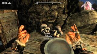 Skyrim  illegal Gambling and Dog Fights at Cragslane Cavern Lets Play Part 15 [upl. by Ytsim]