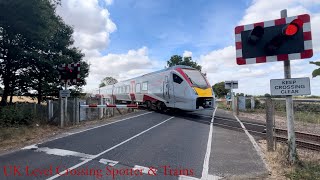 Cromwell Road Level Crossing Suffolk [upl. by Alia794]