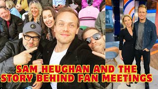 Close Secrets Sam Heughan and the Story Behind Fan Meetings [upl. by Adnimra]