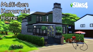 Sims 4  Small Multigenerational House [upl. by Benedic209]