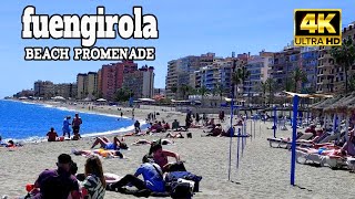 FUENGRIOLA Spain Beach Promenade APRIL 2024 Costa Del Sol Andalusia 4K [upl. by Ballard]