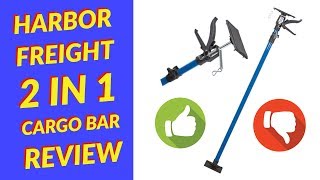 Harbor Freight 2 in 1 Ratcheting Support Cargo Bar [upl. by Hortensia903]