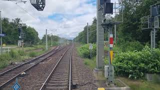 Führerstandmitfahrt Dresden Neustadt  EbersbachSą Z kabiny maszynisty [upl. by Isiah]