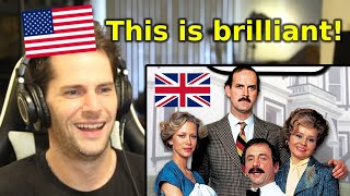 American Reacts to Fawlty Towers  Top 10 Best Moments [upl. by Anatniuq]