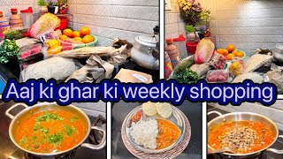 Aaj ki weekly kharidaari Sabziyo ki fir Aakar jaldi se banaya khaana [upl. by Berneta302]