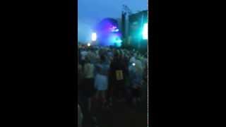 Calvin Harris  Reload  T in the Park 2013 [upl. by Nagem]