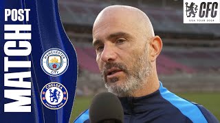 MARESCA reacts postCity  Man City 42 Chelsea  Chelsea USA Tour 2024 [upl. by Noiro]