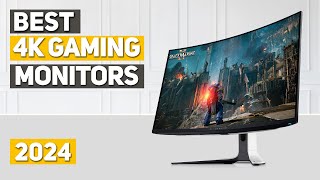 Best 4K Gaming Monitor 2024  Top 5 Best 4K Gaming Monitors 2024 [upl. by Ilah]