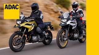 BMW F 750 GS und F 850 GS Fahrbericht Daten Preise I ADAC 2018 [upl. by Ytirev660]