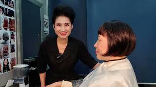 Korean Hair salon ASMR visual and auditory activation I hope you enjoy the long video [upl. by Schuler898]