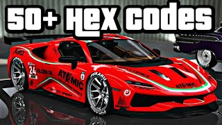 GTA V 50 Crew Colours with Hex Codes and Tutorial UPDATED GTA5 CrewColours [upl. by Kaliope342]