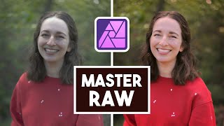 Master RAW Editing in Affinity Photo [upl. by Yenwat]