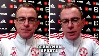 Manchester United 31 Burnley  Ralf Rangnick  Full Post Match Press Conference  Premier League [upl. by Artenehs521]